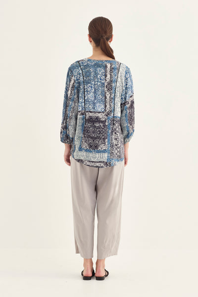 Verge - Yasmin Top - Print  PRESALE AUG DELIVERY