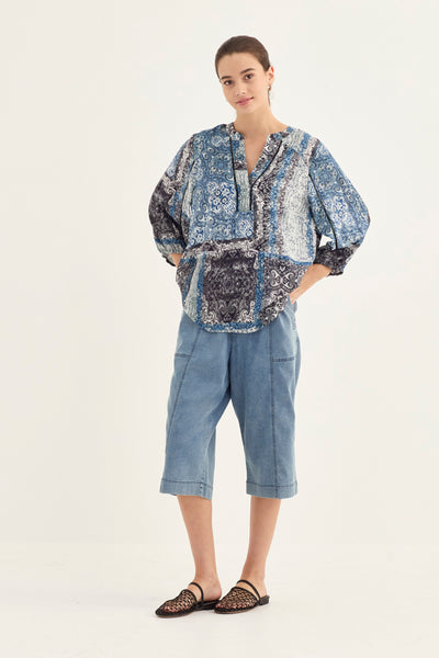 Verge - Yasmin Top - Print  PRESALE AUG DELIVERY