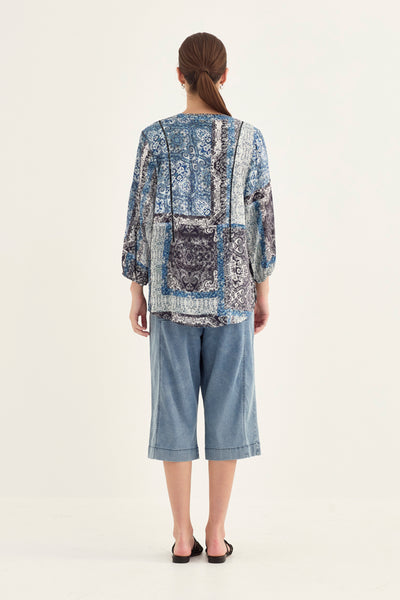 Verge - Yasmin Top - Print  PRESALE AUG DELIVERY