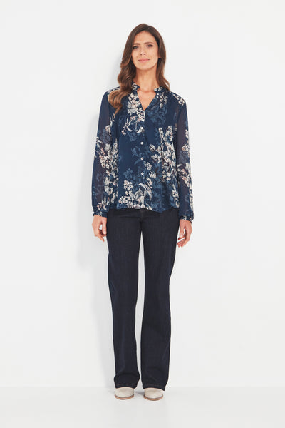 Verge - Zen Blouse - Print 1029BR