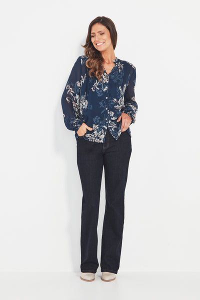 Verge - Zen Blouse - Print 1029BR