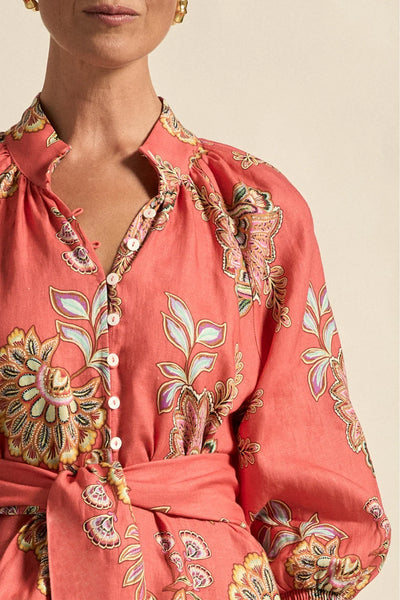 Zoe Kratzmann - Flourish Dress - Kgari Melon