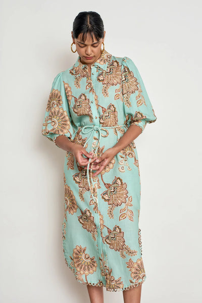 Zoe Kratzmann - Heir Dress - Mint Kgari