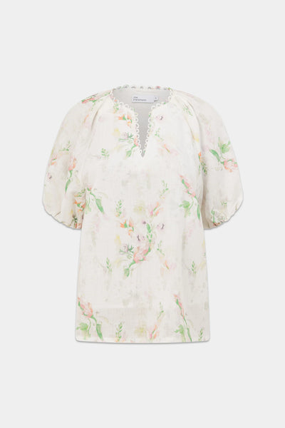 Zoe Kratzmann - Percieve Top - Painterley Bloom