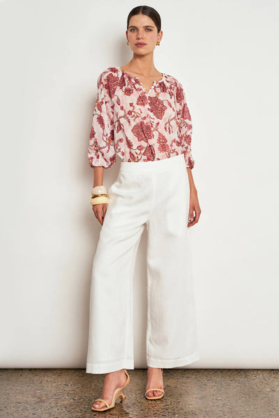 Zoe Kratzmann - Vow Top - Rose Paisley