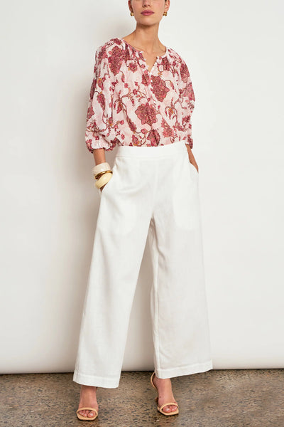 Zoe Kratzmann - Vow Top - Rose Paisley