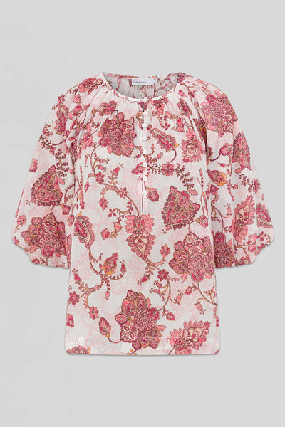 Zoe Kratzmann - Vow Top - Rose Paisley
