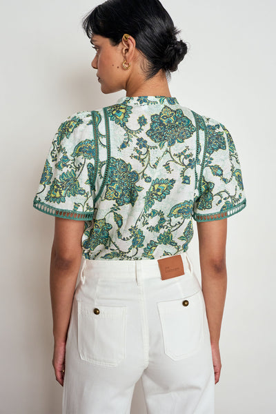 Zoe Kratzmann - Charm Top - Garden Paisley PRESALE EARLY AUGUST DELIVERY