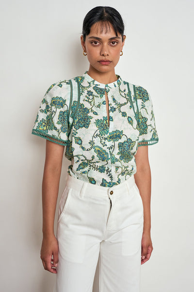 Zoe Kratzmann - Charm Top - Garden Paisley PRESALE EARLY AUGUST DELIVERY
