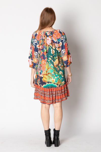 Lula Life - Aiko Shirred Dress - Print
