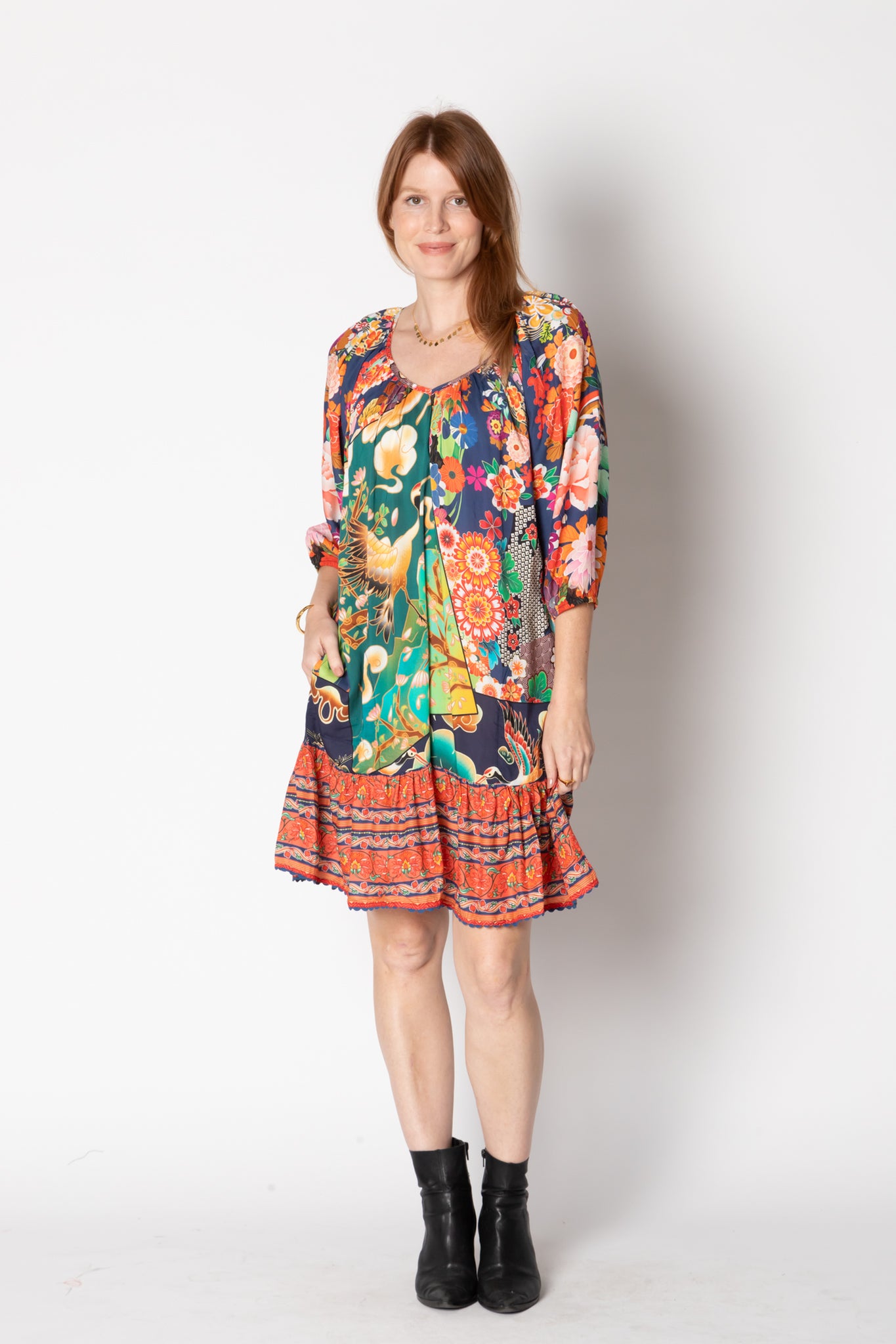 Lula Life - Aiko Shirred Dress - Print