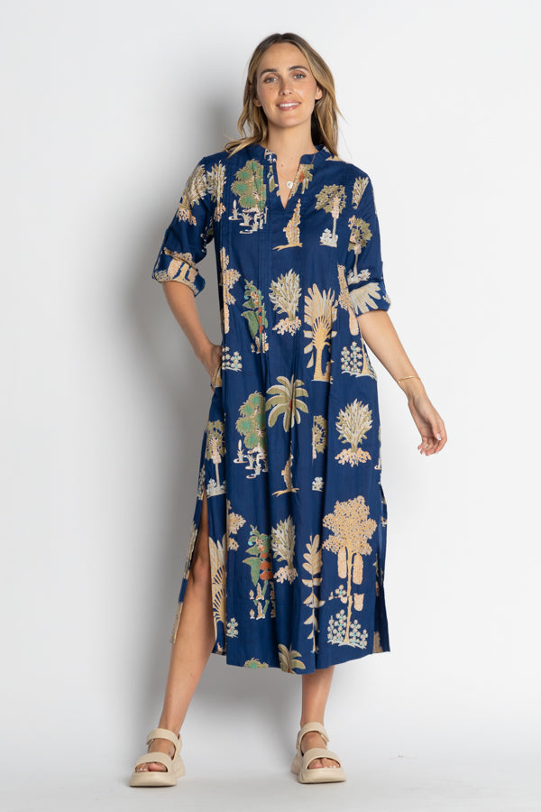 Lula Life - Amrita Midi Dress - Navy