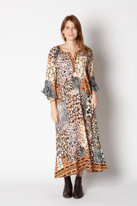 Lula Life - Animale Midi Dress - Print