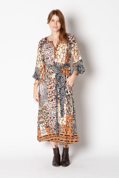 Lula Life - Animale Midi Dress - Print