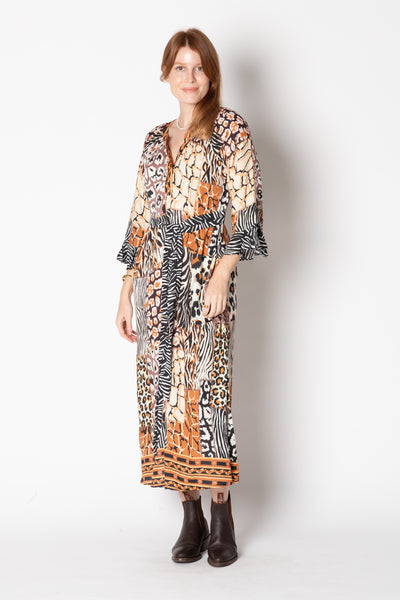 Lula Life - Animale Midi Dress - Print
