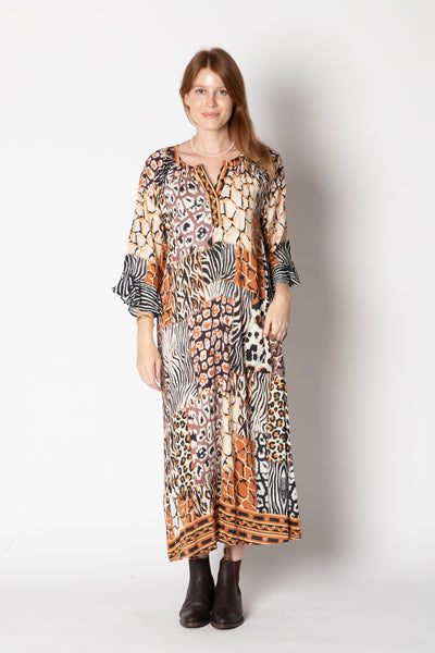 Lula Life - Animale Midi Dress - Print