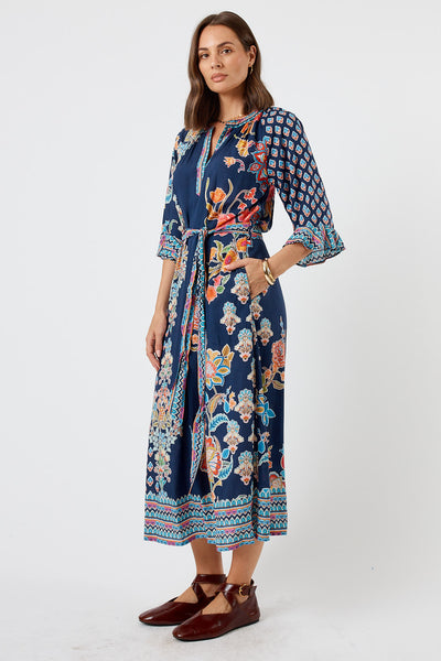 Lula Life - Arden Midi Dress - Navy