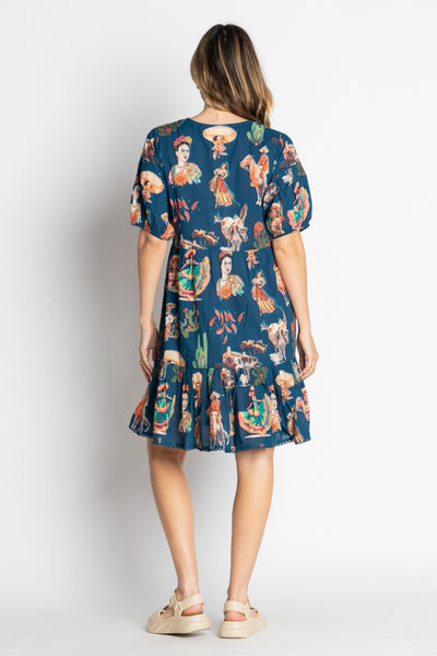 Lula Life - Arriba Dress - Navy