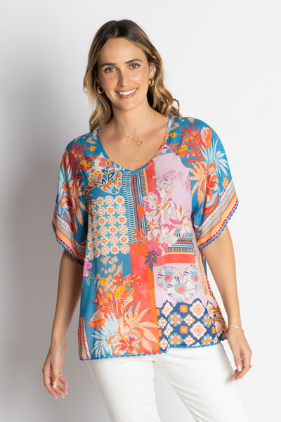 Lula Life - Asmara Top - Ocean