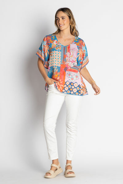 Lula Life Asmara Top Ocean