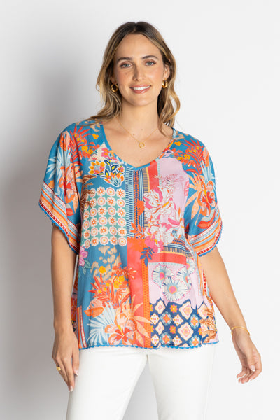 Lula Life Asmara Top Ocean