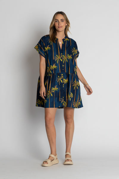 Lula Life - Badira Dress - Navy