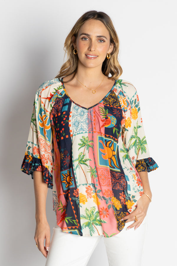 Lula Life - Carina Top - Multi