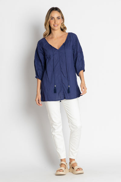 Lula Life - Celeste Top - Navy