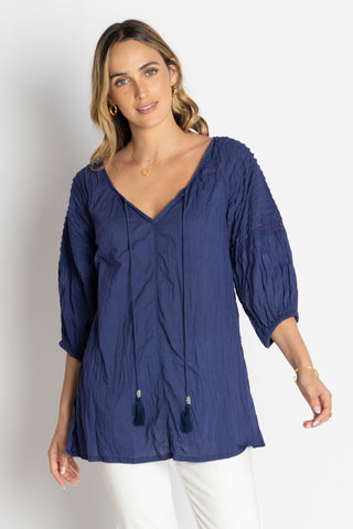 Lula Life - Celeste Top - Navy