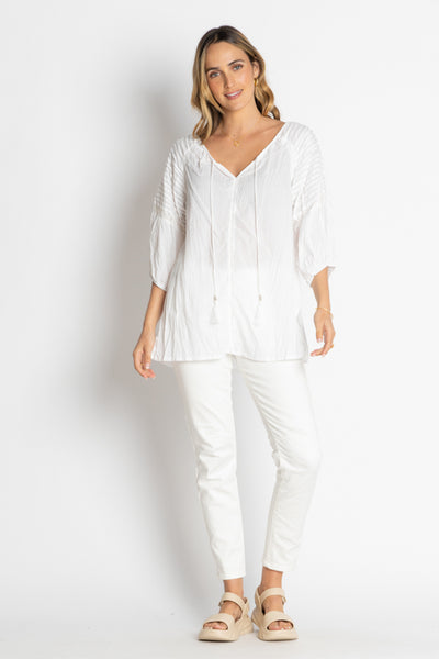 Lula Life - Celeste Top - White