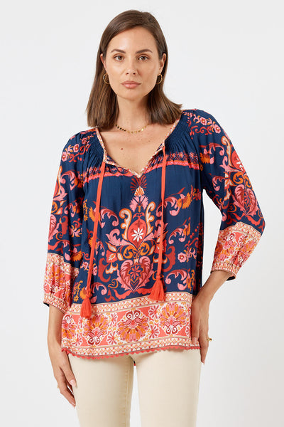 Lula Life - Enid Top - Navy