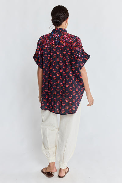 Lula Life - Kamila Shirt - Navy