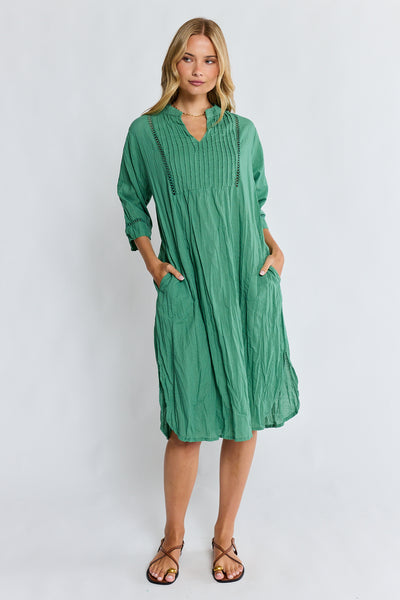 Lula Life - Laverne Kaftan Dress - Gumleaf