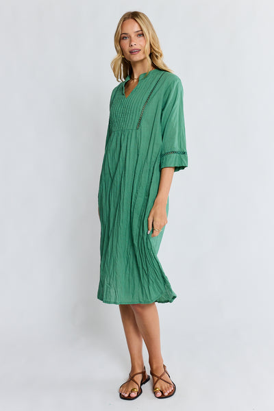 Lula Life - Laverne Kaftan Dress - Gumleaf