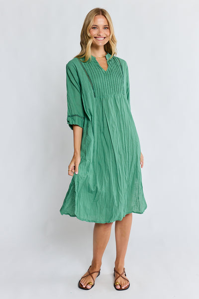 Lula Life - Laverne Kaftan Dress - Gumleaf