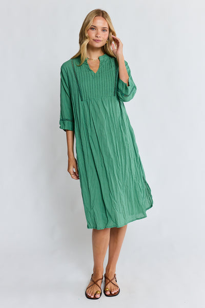 Lula Life - Laverne Kaftan Dress - Gumleaf
