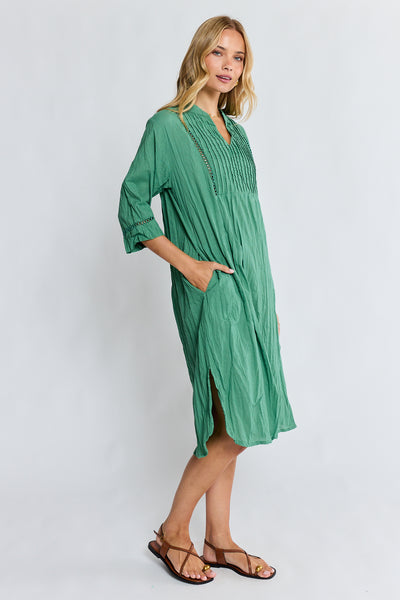 Lula Life - Laverne Kaftan Dress - Gumleaf