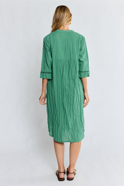 Lula Life - Laverne Kaftan Dress - Gumleaf PRESALE AUGUST DELIVERY