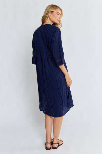 Lula Life - Laverne Kaftan Dress - Navy