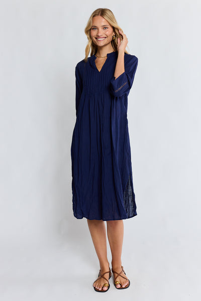 Lula Life - Laverne Kaftan Dress - Navy