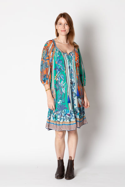 Lula Life - Liliana Shirred Dress - Mist