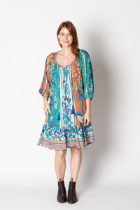 Lula Life - Liliana Shirred Dress - Mist