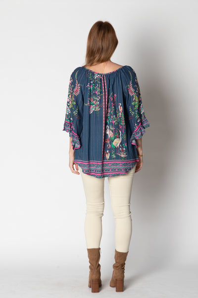 Lula Life - Marcia Top - Navy