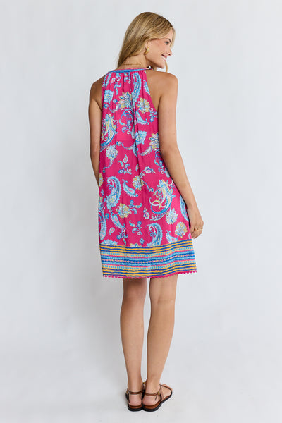 Lula Life - Paisley Sundress - Pink