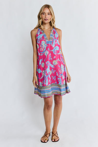 Lula Life - Paisley Sundress - Pink