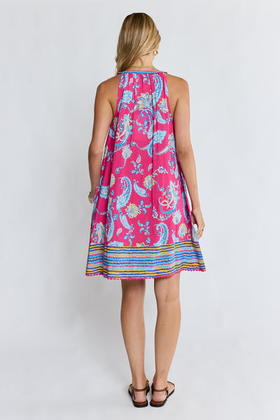 Lula Life - Paisley Sundress - Pink