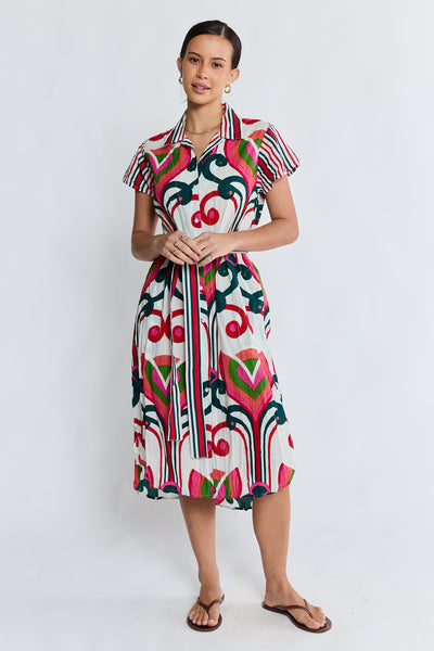 Lula Life - Sadie Shirtmaker Dress - Melon