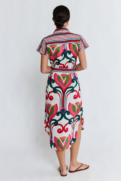 Lula Life - Sadie Shirtmaker Dress - Melon