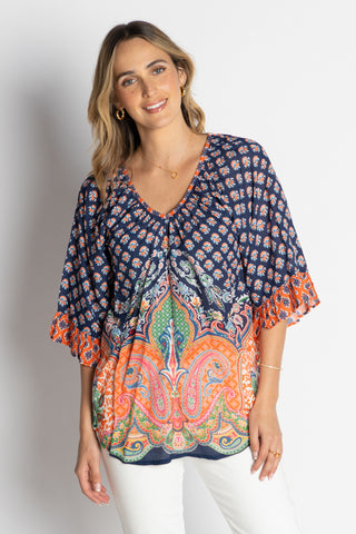 Lula Life - Sarai Top - Navy