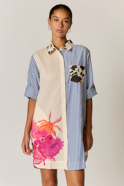 Lula Life - Sylvie Shirtmaker Dress - Multi